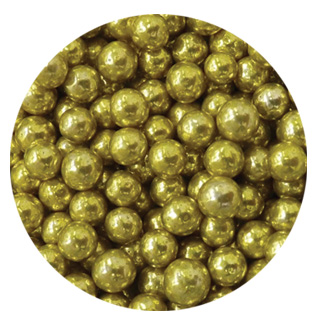 Perles noires brillantes 4mm - Planète Gateau